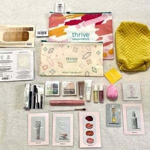 Sample Makeup Bundle incl DiorShow Mascara, Glossier, Ulta, & Thrive Causemetics